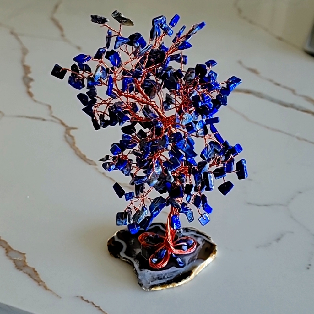 Amatiste and copper tree